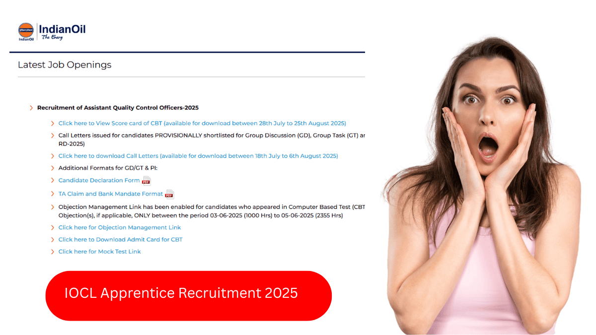IOCL Apprentice Recruitment 2025