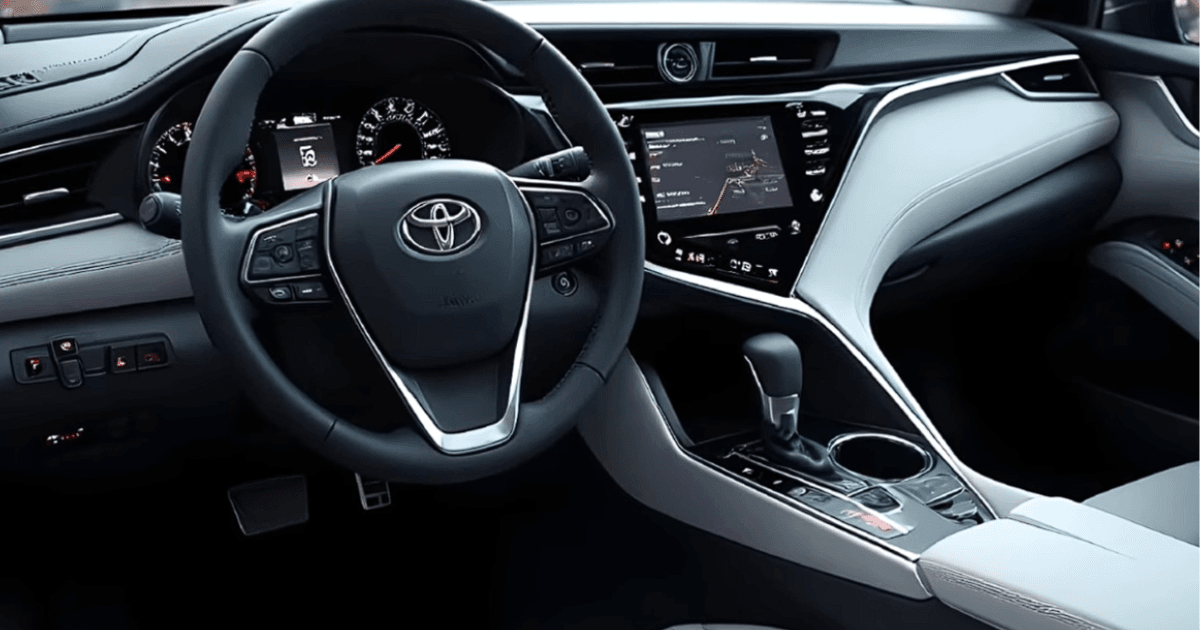 2026 Toyota Camry Interior Cabin – 12.3-inch Display and Leather Seats