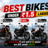 Best bikes under 1.5 lakh in India 2026