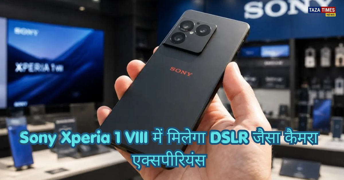 Sony Xperia 1 VIII flagship smartphone launch