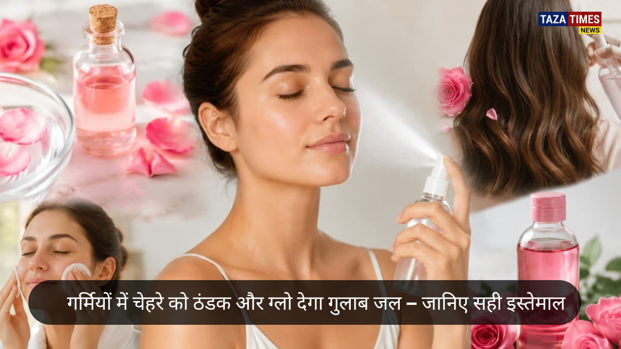 Rose water uses for glowing skin and natural beauty care