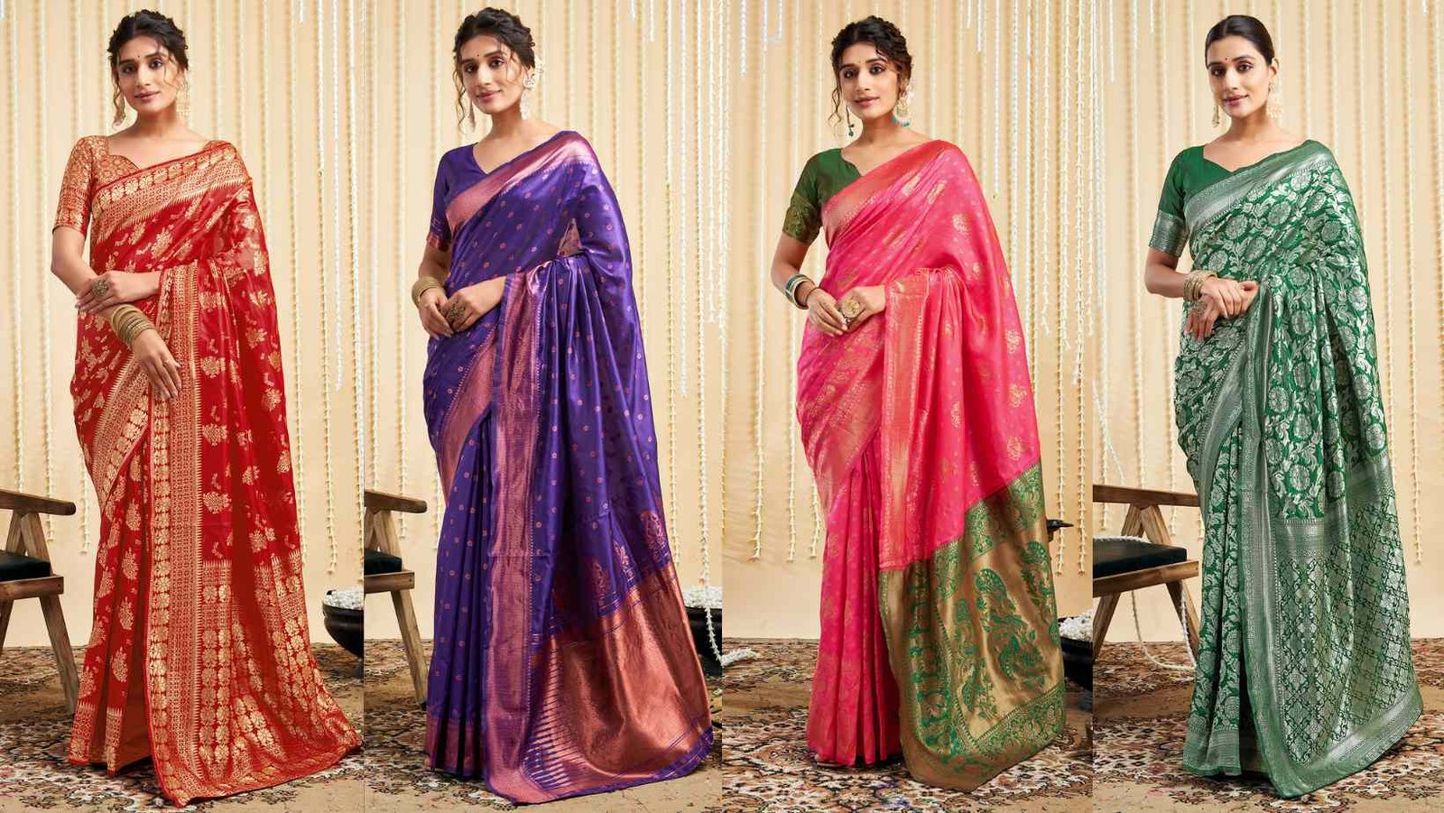 saree fashion tips for slim look
